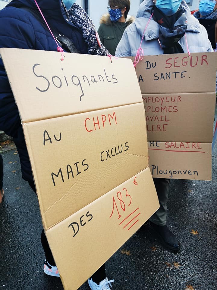 Manif USD CGT 29 à Landerneau 